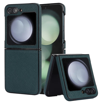 Cross Pattern Foldable Phone Case, For Samsung Galaxy Z Flip6 / Flip7 FE, For Samsung Galaxy Z Fold5 5G, For Samsung Galaxy Z Flip5 5G, For Samsung Galaxy Z Fold4