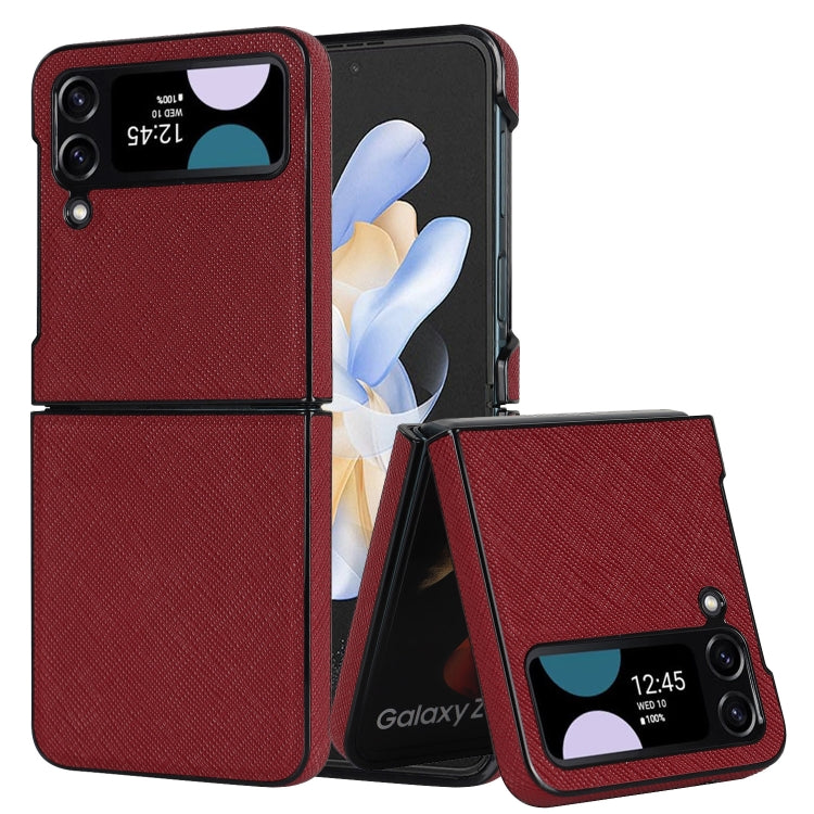 Cross Pattern Foldable Phone Case