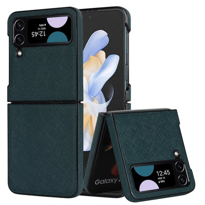 Cross Pattern Foldable Phone Case, For Samsung Galaxy Z Flip4 5G