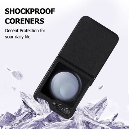 Cross Pattern Foldable Phone Case, For Samsung Galaxy Z Flip6 / Flip7 FE, For Samsung Galaxy Z Fold5 5G, For Samsung Galaxy Z Flip5 5G, For Samsung Galaxy Z Fold4