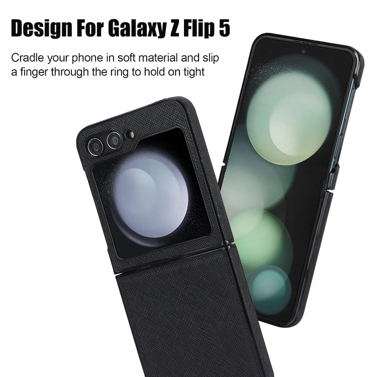 Cross Pattern Foldable Phone Case, For Samsung Galaxy Z Flip6 / Flip7 FE, For Samsung Galaxy Z Fold5 5G, For Samsung Galaxy Z Flip5 5G, For Samsung Galaxy Z Fold4