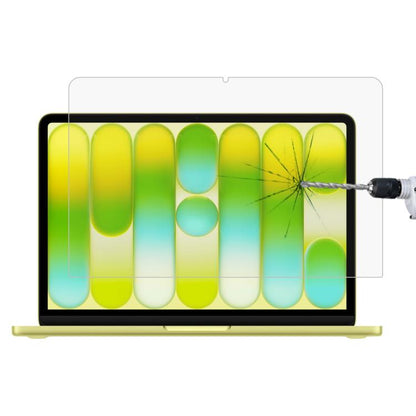 0.26mm 9H Surface Hardness Explosion-proof Tempered Glass Film, For Macbook Air 15.3 2023/2024/2025/M5 2026, For MacBook Neo 13 inch 2026 A18 Pro A3404, For Macbook Air 13.6 2023/2024/2025