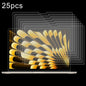 25pcs 0.26mm 9H Surface Hardness Explosion-proof Tempered Glass Film, For Macbook Air 15.3 2023/2024/2025/M5 2026, For MacBook Neo 13 inch 2026 A18 Pro A3404, For Macbook Air 13.6 2023/2024/2025