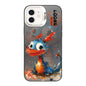 Splash-ink AI Cute Dragon PC Hybrid TPU Phone Case, For iPhone 11