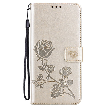 Rose Embossed Flip PU Leather Phone Case, For iPhone 15 Pro Max, For iPhone 15 Pro, For iPhone 15 Plus, For iPhone 15