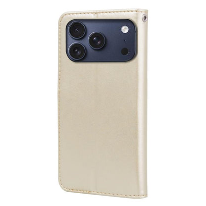 Rose Embossed Flip PU Leather Phone Case, For iPhone 18 Pro / 17 Pro, For iPhone 18 Pro Max / 17 Pro Max, For iPhone 17e / 16e, For iPhone 17