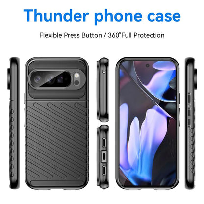 Thunderbolt Shockproof TPU Phone Case, For Google Pixel 10 Pro XL, For Google Pixel 10 Pro, For Google Pixel 10, For Google Pixel 9a, For Google Pixel 9 Pro XL, For Google Pixel 9 Pro, For Google Pixel 9