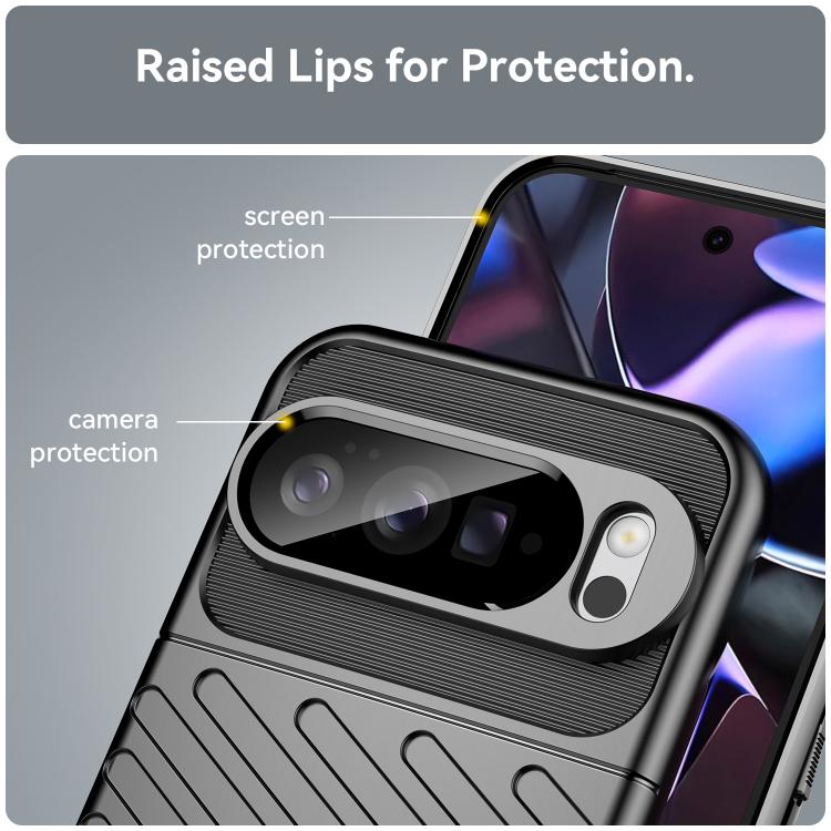 Thunderbolt Shockproof TPU Phone Case, For Google Pixel 10 Pro XL, For Google Pixel 10 Pro, For Google Pixel 10, For Google Pixel 9a, For Google Pixel 9 Pro XL, For Google Pixel 9 Pro, For Google Pixel 9