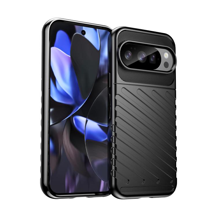 Thunderbolt Shockproof TPU Phone Case, For Google Pixel 10 Pro XL, For Google Pixel 10 Pro, For Google Pixel 10, For Google Pixel 9a, For Google Pixel 9 Pro XL, For Google Pixel 9 Pro, For Google Pixel 9