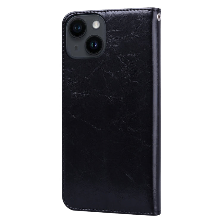 Oil Wax Texture Shockproof Flip Leather Phone Case