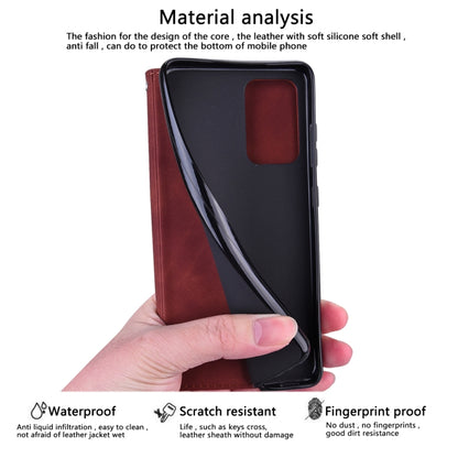 Frosted Business Magnetic Horizontal Flip PU Phone Case