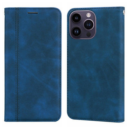 Frosted Business Magnetic Horizontal Flip PU Phone Case