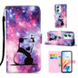 Colored Drawing Pattern Plain Weave Leather Phone Case, For OPPO Find X7 Ultra, For OPPO Reno9 A JP Version, For OPPO A79 5G
