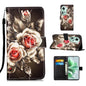 Colored Drawing Pattern Plain Weave Leather Phone Case, For OPPO Find X7, For OPPO Reno11 5G Global, For OPPO Reno11 Pro 5G Global