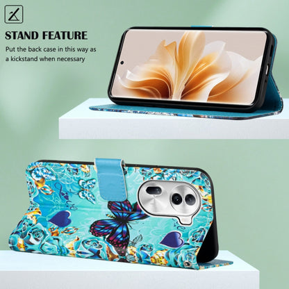 Colored Drawing Pattern Plain Weave Leather Phone Case