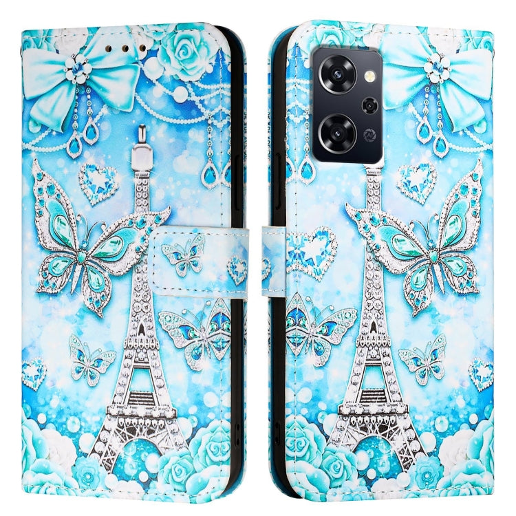 Colored Drawing Pattern Plain Weave Leather Phone Case