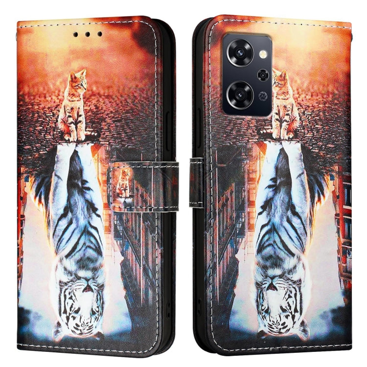 Colored Drawing Pattern Plain Weave Leather Phone Case, For OPPO Find X7 Ultra, For OPPO Reno9 A JP Version, For OPPO A79 5G