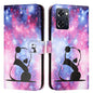 Colored Drawing Pattern Plain Weave Leather Phone Case, For OPPO Find X7 Ultra, For OPPO Reno9 A JP Version, For OPPO A79 5G