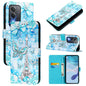Colored Drawing Pattern Plain Weave Leather Phone Case, For OPPO K12x 5G Global, For OPPO A3 Pro 5G India, For OPPO Reno12 F Global