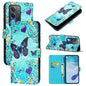 Colored Drawing Pattern Plain Weave Leather Phone Case, For OPPO K12x 5G Global, For OPPO A3 Pro 5G India, For OPPO Reno12 F Global