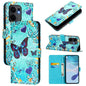 Colored Drawing Pattern Plain Weave Leather Phone Case, For OPPO Reno13 F 5G Global, For OPPO A5 Pro China, For OPPO A80 5G EU Version