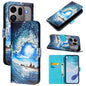 Colored Drawing Pattern Plain Weave Leather Phone Case, For OPPO Find X9s Pro, For OPPO Find X9 Ultra, For OPPO Find X9