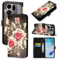 Colored Drawing Pattern Plain Weave Leather Phone Case, For OPPO Find X9s Pro, For OPPO Find X9 Ultra, For OPPO Find X9