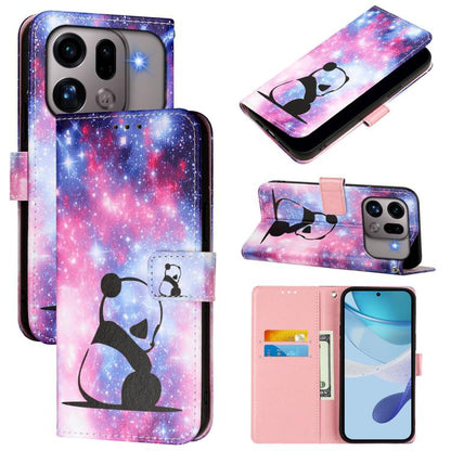 Colored Drawing Pattern Plain Weave Leather Phone Case, For OPPO Find X9s Pro, For OPPO Find X9 Ultra, For OPPO Find X9