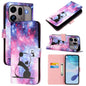 Colored Drawing Pattern Plain Weave Leather Phone Case, For OPPO Find X9s Pro, For OPPO Find X9 Ultra, For OPPO Find X9