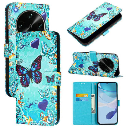 Colored Drawing Pattern Plain Weave Leather Phone Case, For OPPO Find X9s Pro, For OPPO Find X9 Ultra, For OPPO Find X9