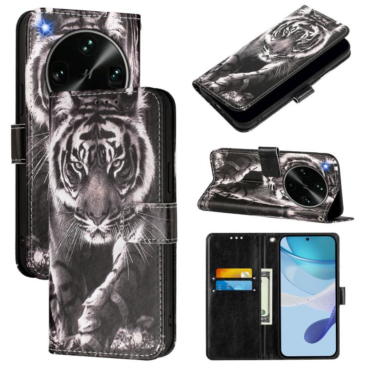 Colored Drawing Pattern Plain Weave Leather Phone Case, For OPPO Find X9s Pro, For OPPO Find X9 Ultra, For OPPO Find X9