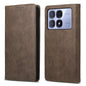 Business Solid Color Magnetic RFID Leather Phone Case