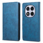 Business Solid Color Magnetic RFID Leather Phone Case, For Redmi Note 14 4G 164.84mm, For Redmi Note 14 Pro 4G, For Redmi Note 14 4G 163.25mm Global, For Redmi 14C 4G