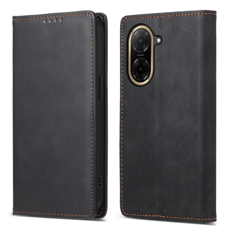 Business Solid Color Magnetic RFID Leather Phone Case, For Redmi 15 5G Global / 15 4G SEA 169.5mm, For Redmi 15 5G / 4G EU 171mm, For Redmi 15C 5G / 4G Global 171mm / Poco C85 4G, For Redmi A5 4G 171.7mm / Xiaomi Poco C71