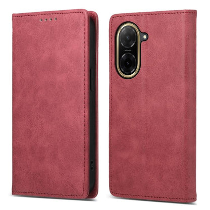 Business Solid Color Magnetic RFID Leather Phone Case, For Redmi 15 5G Global / 15 4G SEA 169.5mm, For Redmi 15 5G / 4G EU 171mm, For Redmi 15C 5G / 4G Global 171mm / Poco C85 4G, For Redmi A5 4G 171.7mm / Xiaomi Poco C71