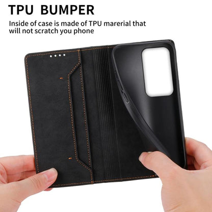 Business Solid Color Magnetic RFID Leather Phone Case, For Redmi 15 5G Global / 15 4G SEA 169.5mm, For Redmi 15 5G / 4G EU 171mm, For Redmi 15C 5G / 4G Global 171mm / Poco C85 4G, For Redmi A5 4G 171.7mm / Xiaomi Poco C71