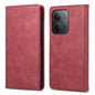 Business Solid Color Magnetic RFID Leather Phone Case