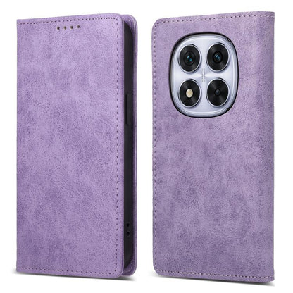 Business Solid Color Magnetic RFID Leather Phone Case, For Redmi A7 Pro 4G / 5G 171mm / Poco C85x 5G, For Redmi 15a 5G, For Redmi Turbo 5 Max 5G / Poco X8 Pro Max 5G, For Redmi Note 15 Pro+ 5G 163.3mm / Poco M8 Pro 5G