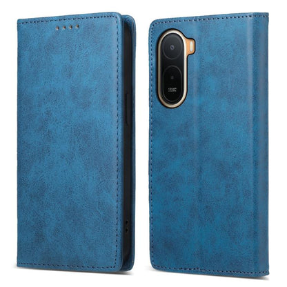 Business Solid Color Magnetic RFID Leather Phone Case, For Redmi A7 Pro 4G / 5G 171mm / Poco C85x 5G, For Redmi 15a 5G, For Redmi Turbo 5 Max 5G / Poco X8 Pro Max 5G, For Redmi Note 15 Pro+ 5G 163.3mm / Poco M8 Pro 5G