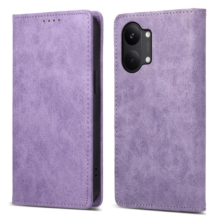 Business Solid Color Magnetic RFID Leather Phone Case, For Redmi A7 Pro 4G / 5G 171mm / Poco C85x 5G, For Redmi 15a 5G, For Redmi Turbo 5 Max 5G / Poco X8 Pro Max 5G, For Redmi Note 15 Pro+ 5G 163.3mm / Poco M8 Pro 5G