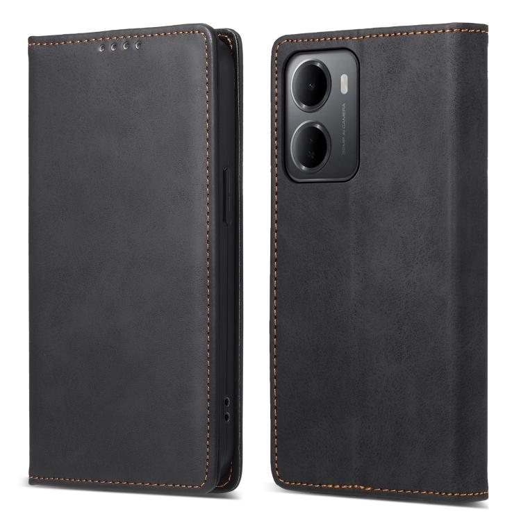Business Solid Color Magnetic RFID Leather Phone Case, For Redmi A7 Pro 4G / 5G 171mm / Poco C85x 5G, For Redmi 15a 5G, For Redmi Turbo 5 Max 5G / Poco X8 Pro Max 5G, For Redmi Note 15 Pro+ 5G 163.3mm / Poco M8 Pro 5G
