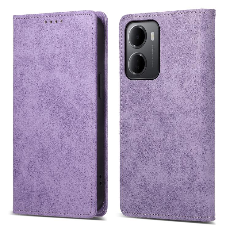 Business Solid Color Magnetic RFID Leather Phone Case, For Redmi A7 Pro 4G / 5G 171mm / Poco C85x 5G, For Redmi 15a 5G, For Redmi Turbo 5 Max 5G / Poco X8 Pro Max 5G, For Redmi Note 15 Pro+ 5G 163.3mm / Poco M8 Pro 5G