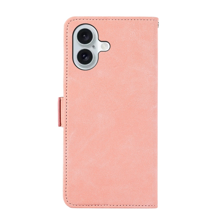 ABEEL Frosted Magnetic RFID Leather Phone Case, For iPhone 16, For iPhone 15 Pro Max, For iPhone 15 Pro, For iPhone 15 Plus