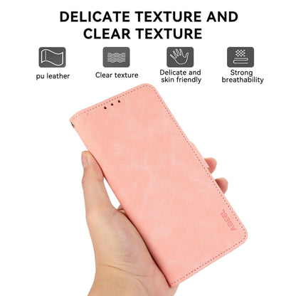 ABEEL Frosted Magnetic RFID Leather Phone Case, For iPhone 16, For iPhone 15 Pro Max, For iPhone 15 Pro, For iPhone 15 Plus