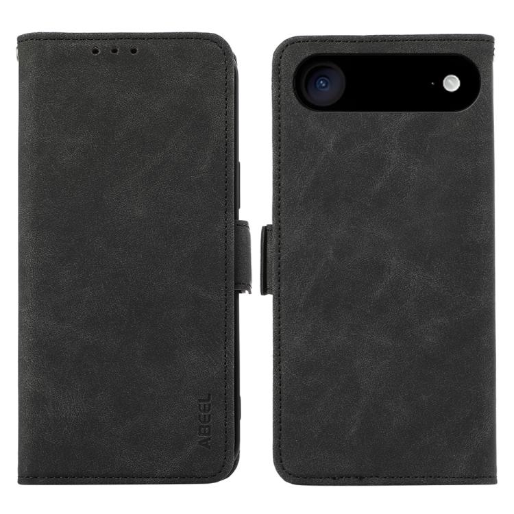 ABEEL Frosted Magnetic RFID Leather Phone Case, For iPhone Air, For iPhone 16 Pro Max, For iPhone 16 Pro, For iPhone 16 Plus