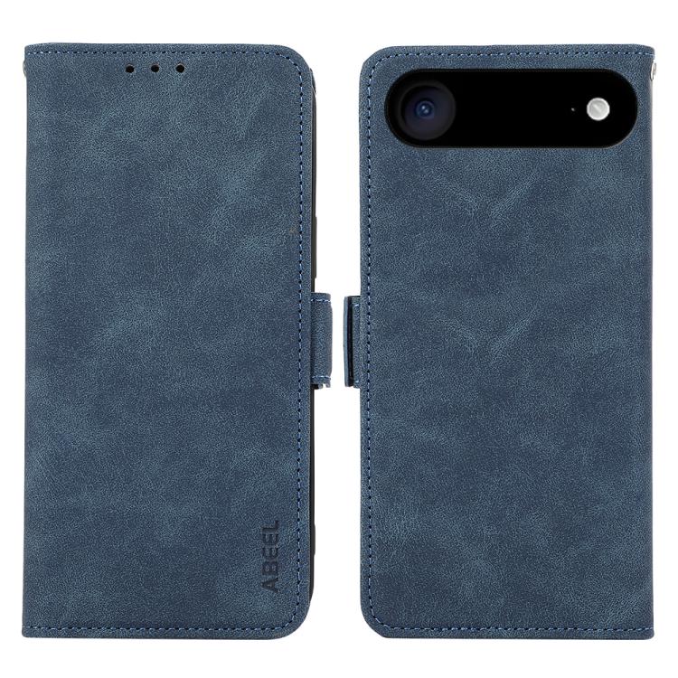 ABEEL Frosted Magnetic RFID Leather Phone Case, For iPhone Air, For iPhone 16 Pro Max, For iPhone 16 Pro, For iPhone 16 Plus
