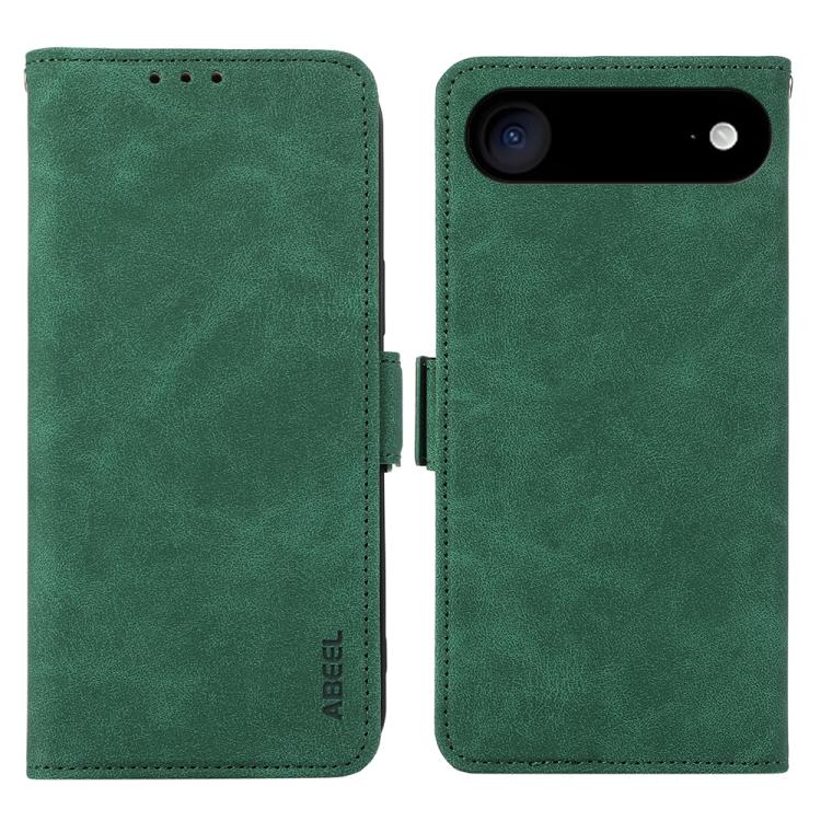 ABEEL Frosted Magnetic RFID Leather Phone Case, For iPhone Air, For iPhone 16 Pro Max, For iPhone 16 Pro, For iPhone 16 Plus
