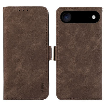 ABEEL Frosted Magnetic RFID Leather Phone Case, For iPhone Air, For iPhone 16 Pro Max, For iPhone 16 Pro, For iPhone 16 Plus