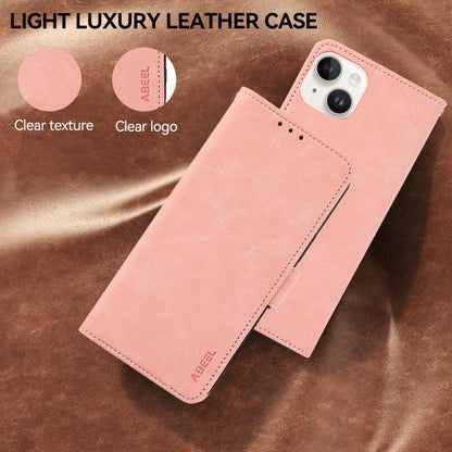 ABEEL Frosted Magnetic RFID Leather Phone Case, For iPhone 18 Pro / 17 Pro, For iPhone 18 Pro Max / 17 Pro Max, For iPhone 16e / 17e, For iPhone 17
