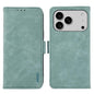 ABEEL Frosted Magnetic RFID Leather Phone Case, For iPhone 18 Pro / 17 Pro, For iPhone 18 Pro Max / 17 Pro Max, For iPhone 16e / 17e, For iPhone 17